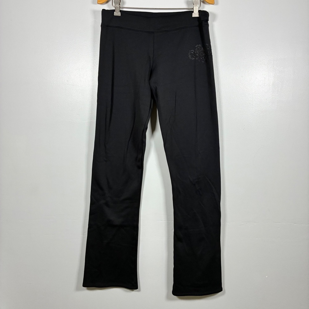 Hot Chillys Leggings Salsa Thermal Fleece Lined Pants Base Layer Ski Cozy Y2K